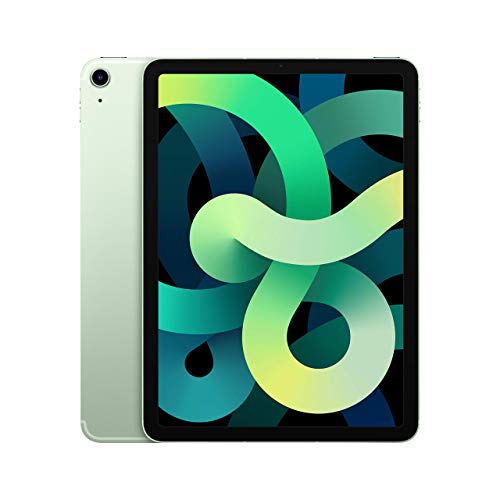 Apple iPad Air (10.9-inch, Wi-Fi + Cellular, 256GB) - Green (Latest Model, 4th Generation) (Renewed)