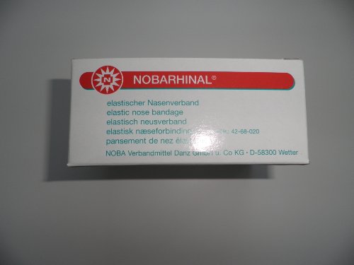 Nasenverbände Nobarhinal gross 10 Stück elastischer Nasenverband