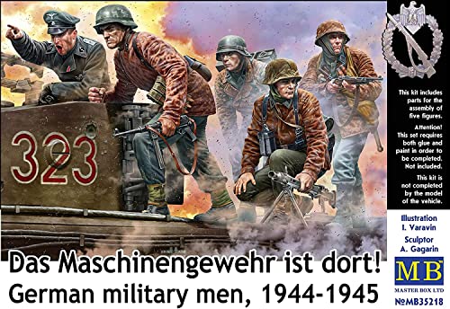 MASTER BOX LTD Mignature Das Maschinengewehr Ist Dort! German Military Men, 1944-1945