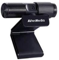AverMedia Live Streamer Cam 313, Schutzklappe, Videoaufnahme FHD 1080P, Plug and Play, Mikrofon, Stream, Spiele, YouTube, Twitch, 360 Grad drehbare Kamera, mit Filter (Pw313)