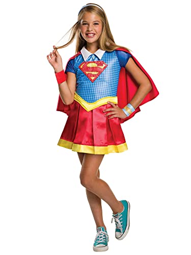 Rubie's 3620714 - DC Super Hero Girls Supergirl Deluxe Kinderkostüm