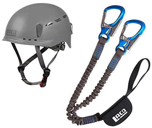 LACD Klettersteigset Pro Evo 2.0 + Helm Protector 2.0 Phantom