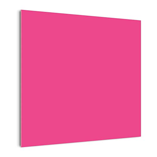 DekoGlas Küchenrückwand 'Pink Einfarbig' in div. Größen, Glas-Rückwand, Wandpaneele, Spritzschutz & Fliesenspiegel