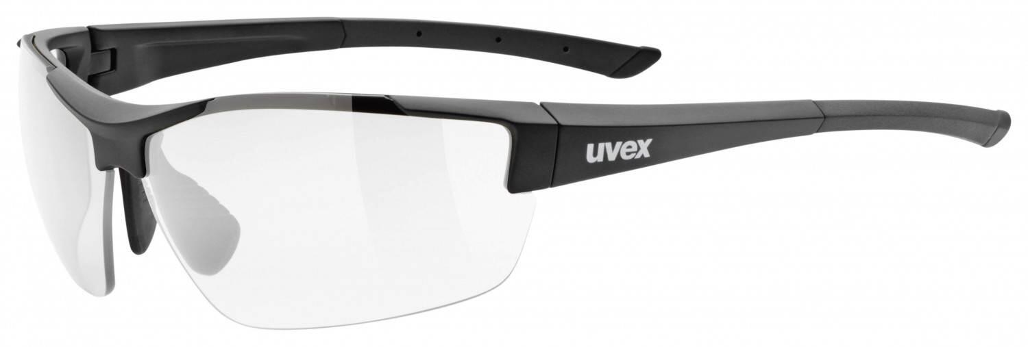 Uvex sportstyle 612 variomatic light sportbrille (farbe: 8890 white, variomatic smoke)