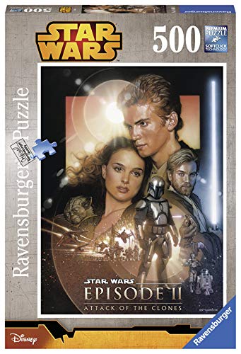 Ravensburger Puzzle 14666 - Star Wars - Angriff der Klonkrieger, 500-Teilig