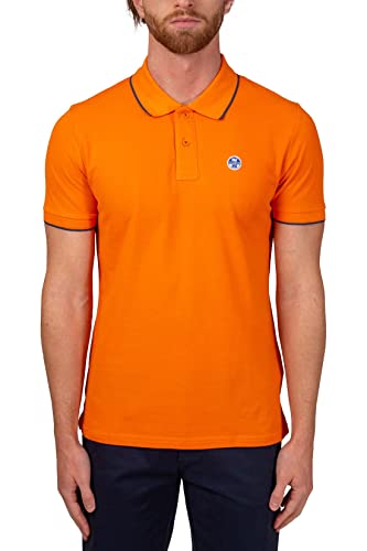 NORTH SAILS - Men's regular polo shirt with contrasting details - Size XXL