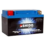 SHIDO LTX7A-BS LION -S- Batterie Lithium, Ion Blau (Preis inkl. EUR 7,50 Pfand)