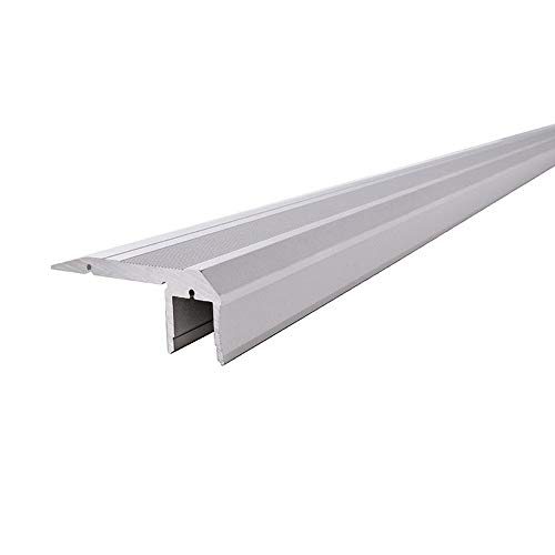 Reprofil LED Profil AL-02-10 Treppenstufen-Profil für 10-11,3 mm LED Stripes, 3000 mm, aluminium eloxiert 970522
