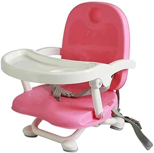 MU Baby-Hochstuhl-Booster-Sitz Für Kinder Multifunktionaler Esstisch Und -Stühle Kleines Tragbares Falten Mit Tablett Und Sicherheitsgurt