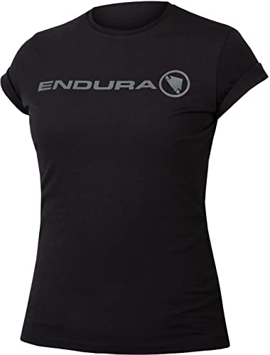 Endura One Clan Light Womens Short Sleeve T-Shirt Large Black