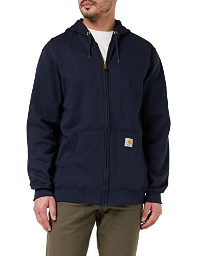 Carhartt K122 Hooded Zip Front Sweatshirt, Farbe:marineblau;Größe:XL