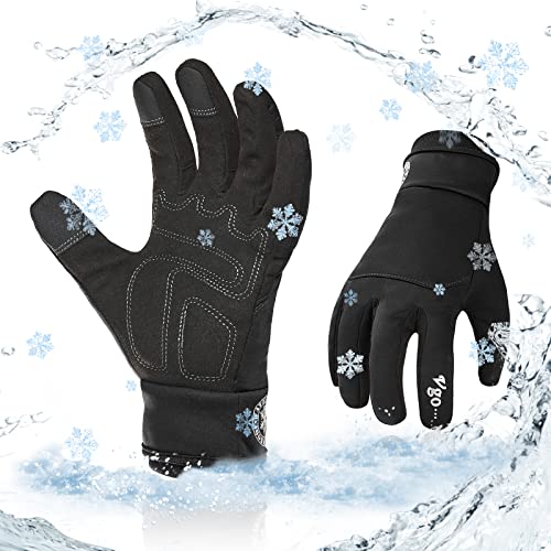 Vgo... 1 Paar Winter-Outdoor-Handschuhe für Herren, Skihandschuhe, Wanderhandschuhe, Fahrradhandschuhe, Moto-Handschuhe, Jagdhandschuhe SL9644FW