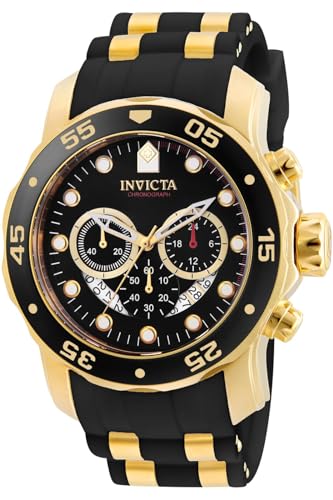 Invicta 6981 Pro Diver - Scuba Herren Uhr Edelstahl Quarz schwarzen Zifferblat