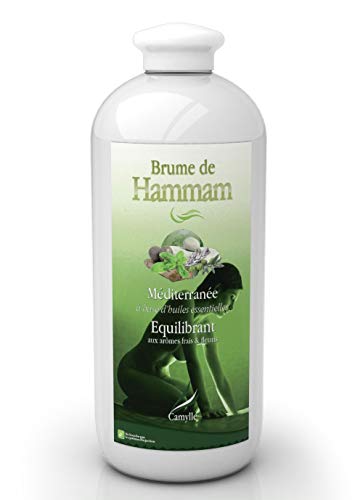 Camylle - Brume de Hammam - Emulsion von Ätherischen Ölen für Dampfbad - Méditerranée - Ausbalancierend - 1000ml