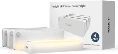 YEELIGHT YLCTD001-4pc Sensor Drawer Light LED drawer light with motion sensor (4 pieces)