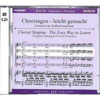 Johannes-Passion, BWV 245, Chorstimme Alt, 2 Audio-CDs