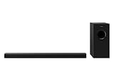 Panasonic SC-HTB600EGK 2.1 Soundbar mit kabellosem Subwoofer (Dolby Atmos, Bluetooth, HDMI, 360 Watt RMS) schwarz