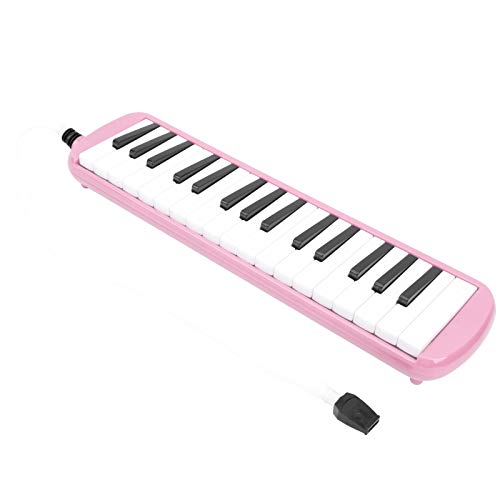 Melodica, Exquisite Verarbeitung Keytar Sicher und harmlos Einfach zu spielen für Anfänger zum Üben(Rosa)