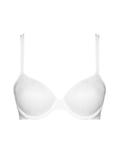 Calvin Klein Damen Demi-Cups BH Lightly Lined mit Bügel , Weiß (White), 85C (38C)