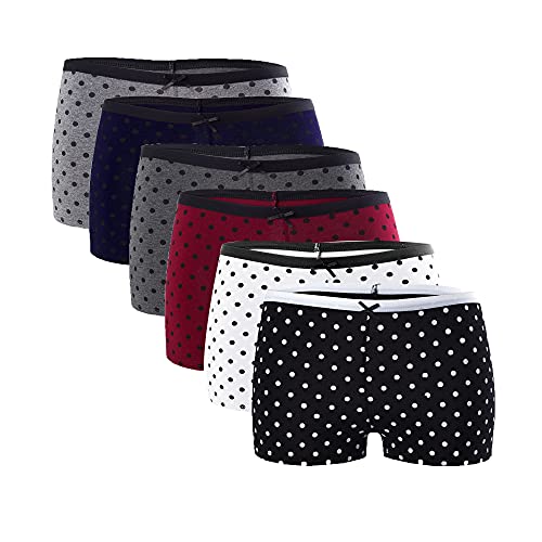 Libella® Panties Boxershorts Damen 6er Pack Hipsters Unterhose Unterwäsche Set Baumwolle 3407 Farben-Set-2 S