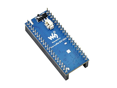 SX1262 LoRa Node Module for Raspberry Pi Pico Series Boards, Support LoRaWAN Protocol, Different Frequency Bands Available (433M)