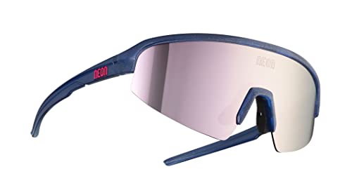 Neon Unisex Arrow 2.0 W Sonnenbrille, Blue Metal Shiny, S