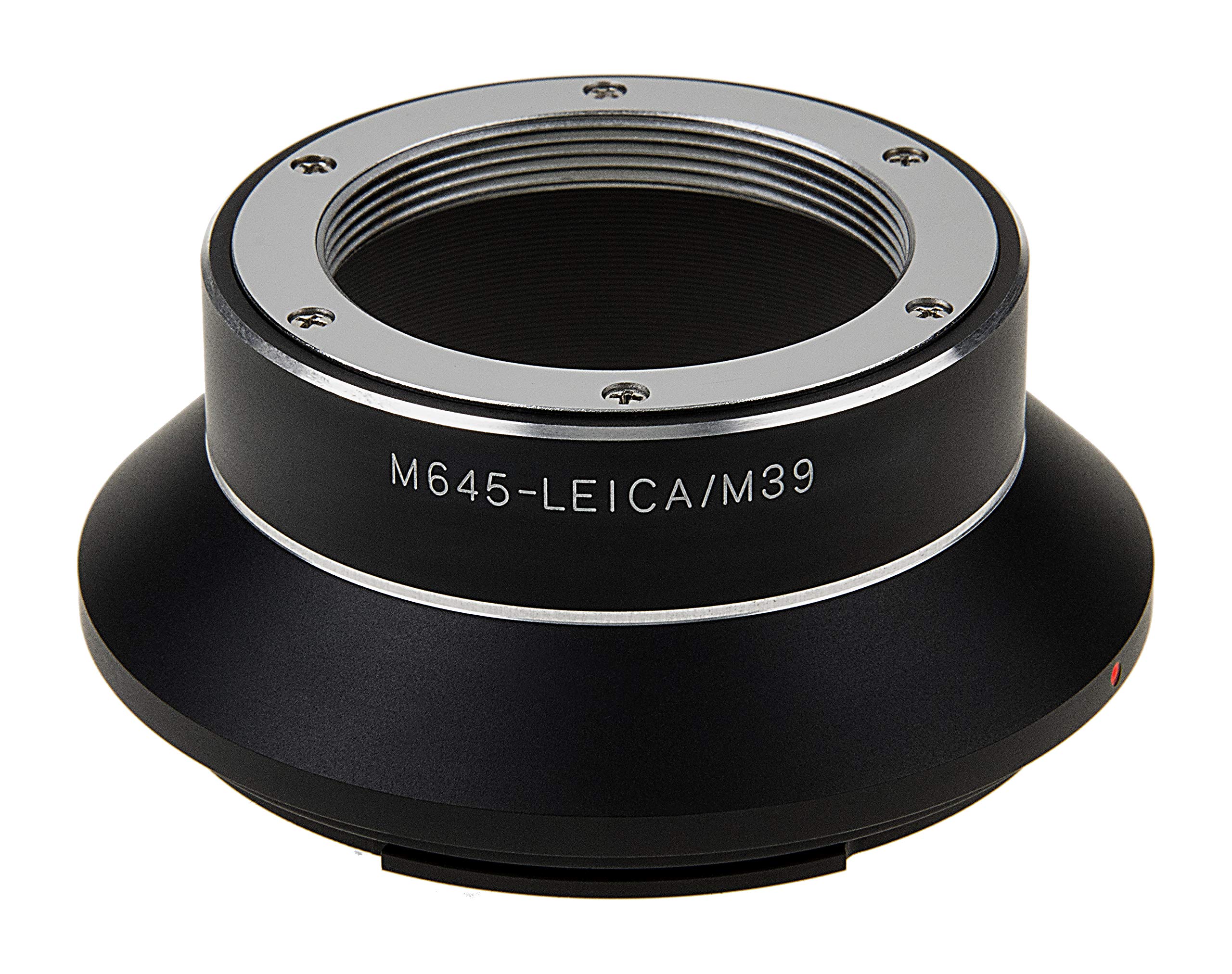 Fotodiox Pro Lens Mount Adapter Compatible with L39 Leica Visoflex Lenses on Mamiya 645 Cameras