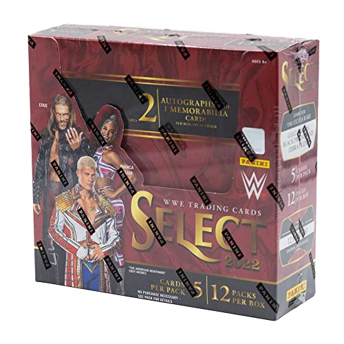 Panini 2022 Select WWE Wrestling Hobby Box