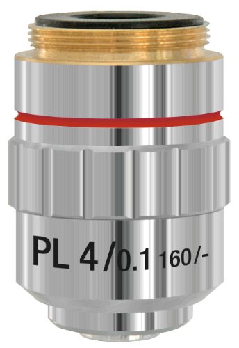 Bresser Objektiv, 5941504, DIN-PL 4x planachromatisch (Mikroskop)
