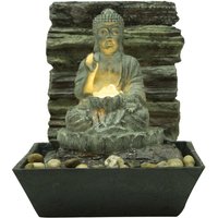 Silex Zimmerbrunnen Buddha 21,5x21,7x25,5cm
