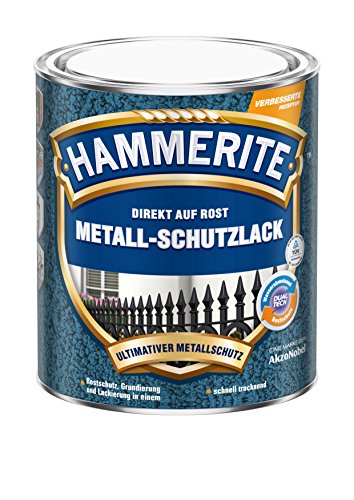 Hammerite metallschutz-lack hammerschlag schwarz 2,5l - 5087624