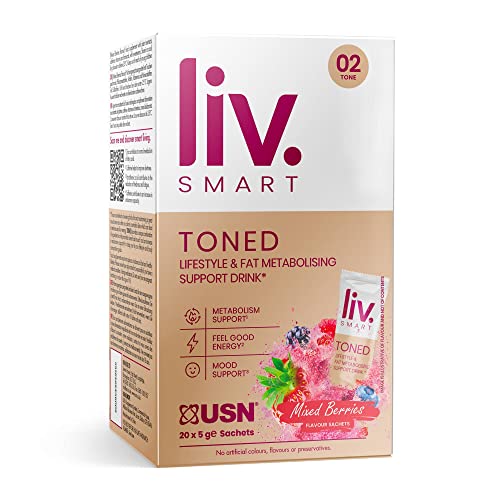 USN Liv.Smart Toned Sachets (20x5g) Mixed Berries