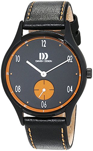 Danish Design Damen Analog Quarz Uhr mit Leder Armband 3324593