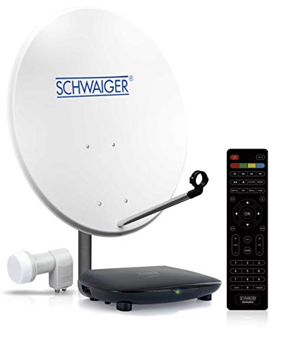 SCHWAIGER SAT-Anlage, HDTV 2TN 80 cm Twin LNB