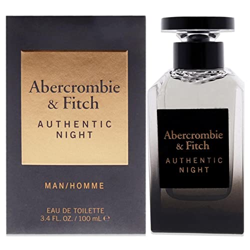 Abercrombie & Fitch Authentic Night Man Eau de Toilette, Spray, 100 ml