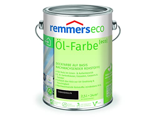REMMERS ECO OEL-FARBE - 2.5 LTR (TABAKBRAUN)