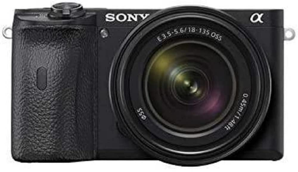 Sony Alpha 6600 | APS-C Spiegellose Kamera 18-135mm f/3.5-5.6 Zoom-Objektiv (Schneller 0,02s Autofokus, optische 5-Achsen-Bildstabilisierung im Gehäuse)