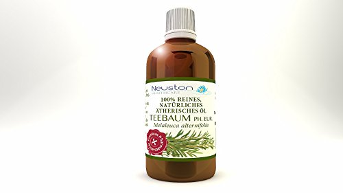 Neuston Teebaum Ph. Eur. - Melaleuca alternifolia - 100% reines und natürliches ätherisches Öl, 100 ml