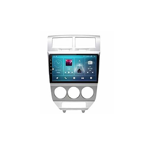 Android 11 2 DIN Autoradio Radio Für Dodge Caliber 2007-2010 Auto-Entertainment-System Mit 9 Zoll Touchscreen Car Radio Unterstützt Bluetooth-Freisprechen WiFi USB Canbus GPS