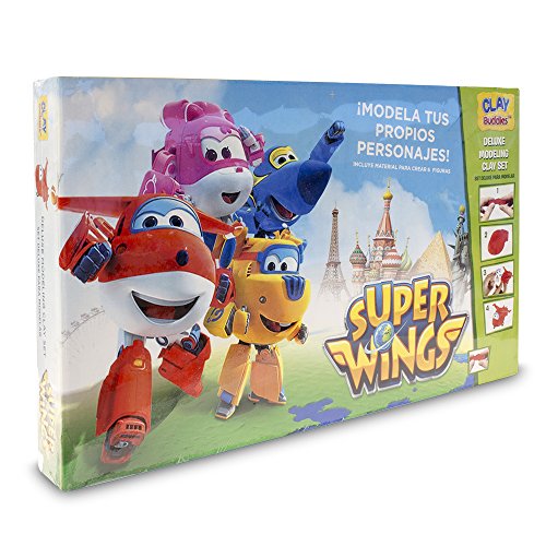 Super Wings UPW75000 Superwings Knete Set, Unico