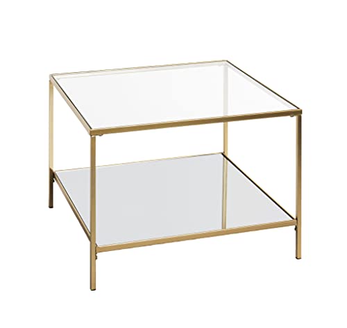 HAKU Möbel Beistelltisch, Metall, Gold, T B 60 x H 45 cm