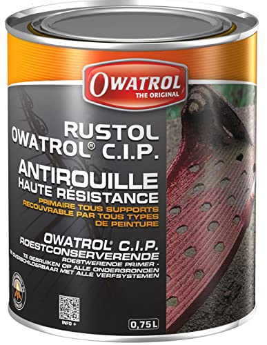 Rustol C.I.P. - Hochbeständige Korrosionsschutzgrundierung - Owatrol - 0.75 Litre
