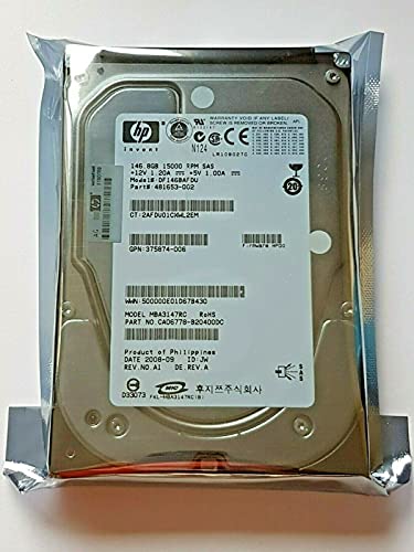146.8 GB SAS DF146BAFDU Internal 15000 RPM 8MB HDD 3.5" Festplatte