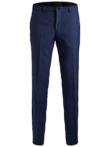 JACK & JONES PREMIUM Herren JPRSOLARIS Trouser NOOS Anzughose, Blau Medieval Blue, W36(Herstellergröße: 102)