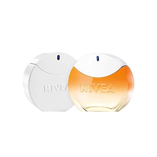 NIVEA Eau de Toilette Damenduft, 2 x 30ml, Geschenk Set aus NIVEA SUN EdT (30ml) mit dem Original NIVEA Sonnencreme Duft und NIVEA EdT (30 ml) mit dem unvergleichbaren Parfum der NIVEA Creme