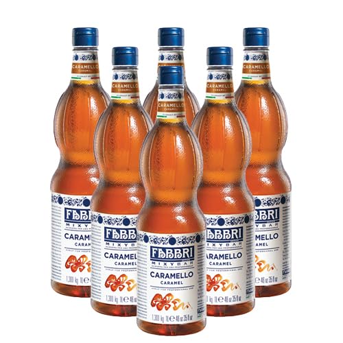 Fabbri - Mixybar Karamell Sirup - 6x 1ltr