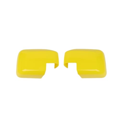 Auto Rückspiegel Shell Dekoration Abdeckung Kompatibel Mit Bronco 2021 2022 2023 Up Rückspiegel Abdeckung Außen Zubehör (Color : Yellow)