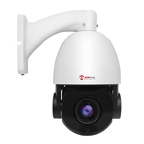 5MP HD PTZ IP Überwachungskamera 20X optischer Zoom, IP PTZ Kamera Outdoor mit intelligentem IR Nachtsichtgerät, Bewegungserkennung, Onvif Hikvision kompatibel, wetterfest