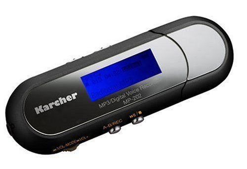 Karcher MP-202 Tragbarer MP3-Player 1 GB