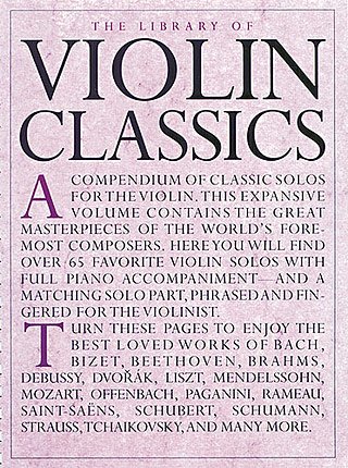Edition Music Sales Library of Violin Classics - arrangiert für Violine - Klavier [Noten/Sheetmusic]